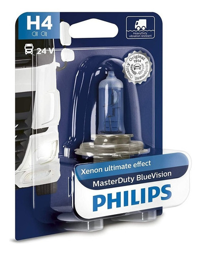 Lampara Philips H4 Camion 24v 75/70w Masterduty - Nolin