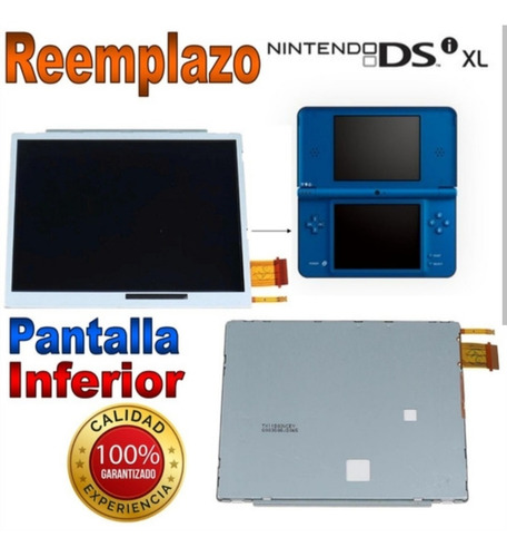 Pantalla Inferior Nintendo Dsi Xlsomos Tienda Física 