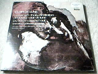 Disco Lp Clair De Lune - Claro De Luna - Debussy - J.s. Bach