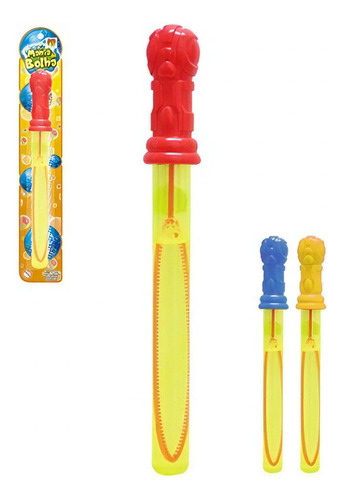 2 Espada Bolha Para Crianças Bolhas De Sabão 29cm Liquido