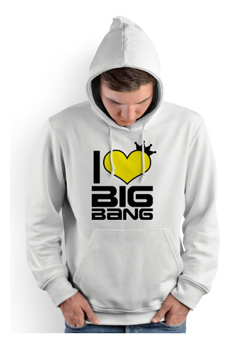 Polera Cap I Love Big Bang (d0830 Boleto.store)