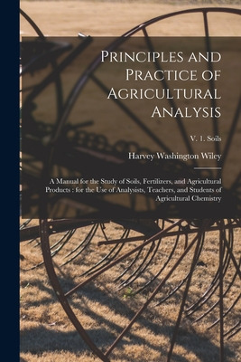 Libro Principles And Practice Of Agricultural Analysis [m...