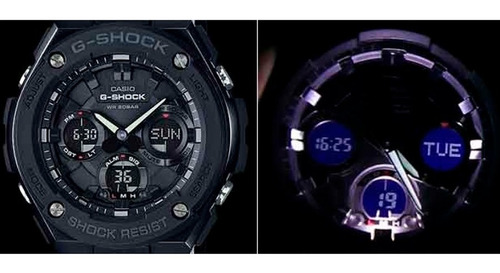 Relógio Casio G-shock Masculino G-steel Gst-s100g-1bdr Preto