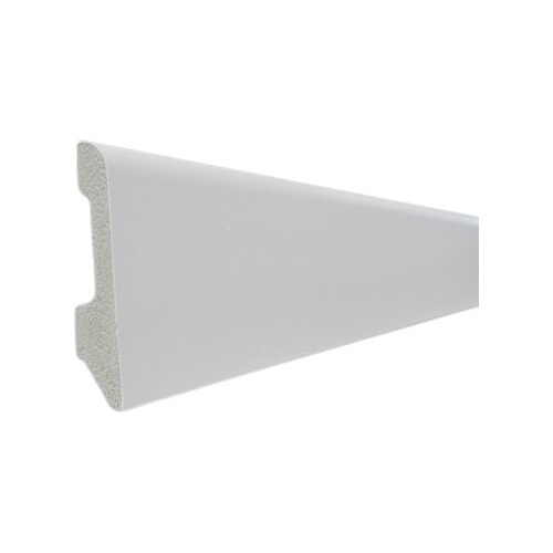 Zocalo Pvc Blanco Pisos Resiste Agua Pasacable Por Mt Lineal