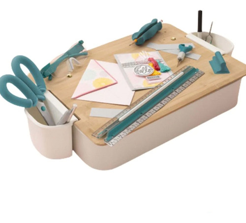 Kit Organizador Escritorio Bamboo 14 Pz | We R Desk Lap Set