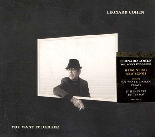 Cd - You Want It Darker - Leonard Cohen