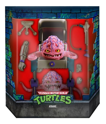 Krang Tortugas Ninja Mutantes Tmnt Super 7 Ultimates Wave 5