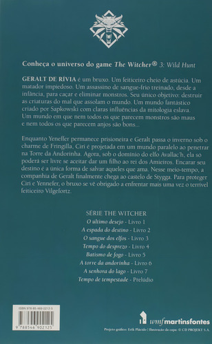 A Senhora Do Lago - The Witcher - A Saga Do Bruxo Geralt De