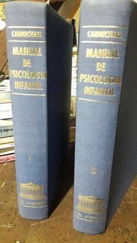 Manual De Psicología Infantil T 1 Y 2 - Leonard Carmichael 