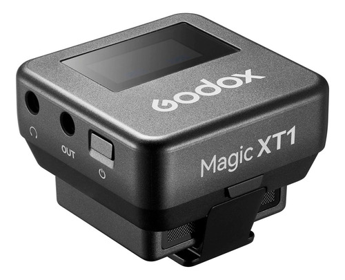 Microfone sem fio duplo Godox Magic Xt-1 tipo USB C cor Preto