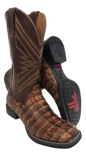 Bota Masculina Goyazes Couro Jacar Original Promo o Frete gr tis