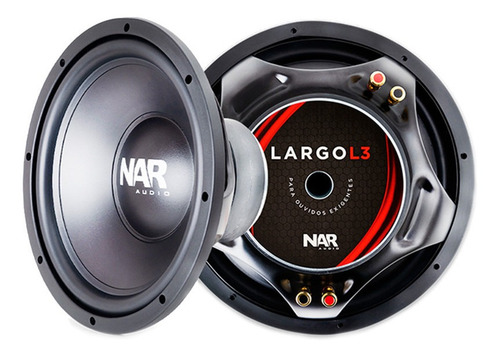 Subwoofer Nar 1244.sw.l3 (12 Polegadas / 400w Rms / 4 Ohms)