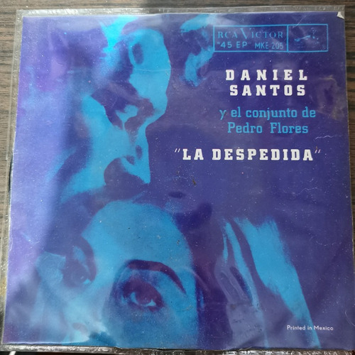 Disco 45 Rpm: Daniel Santos- La Despedida.