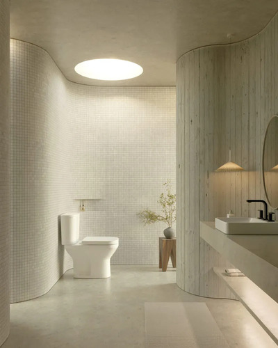 Bacia Vaso Sanitário Kohler Span Flow Square Caixa Acoplada Cor Branco