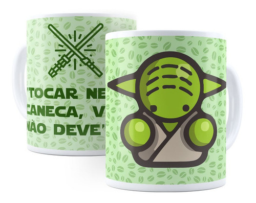 Caneca Tocar Você Não Deve