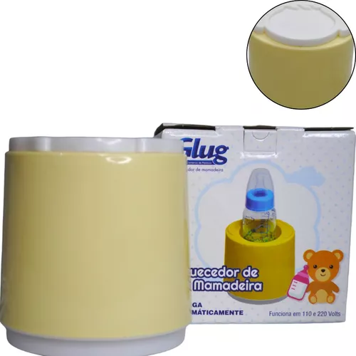 Buba Kit aquecedor esquenta mamadeira portátil e escova mamadeira