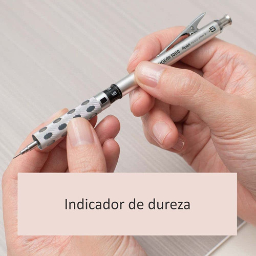 Lápiz Mecánico Pentel Graph Gear 1000 De 0,5 Mm (pg1015)