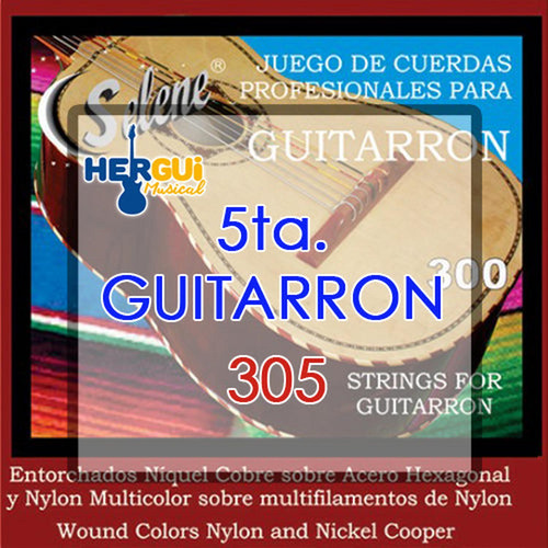 Cuerda 5ta P/guitarron Selene 305