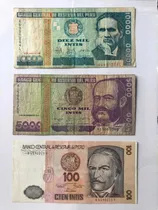 Comprar 3 Billetes Antiguos Intis Ver Fotos Leer Descripción Gracias