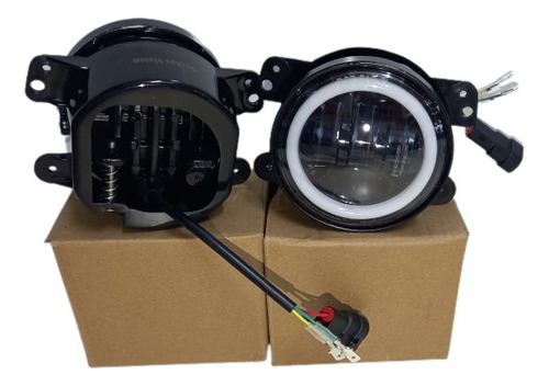 Faro Antiniebla Led Jeep Wrangler Jk Rubicon 1997 2018 Par