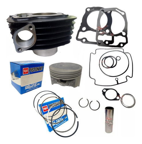 Kit Cilindro Honda Cb 190 + Kit Piston Tkrj Japon + Juntas