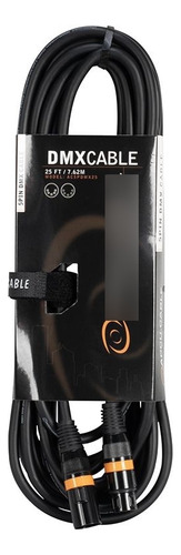 Accu Cable Ac5pdmx25 Cable Dmx Xlr 5 Pin 7.50 Metros D Luces