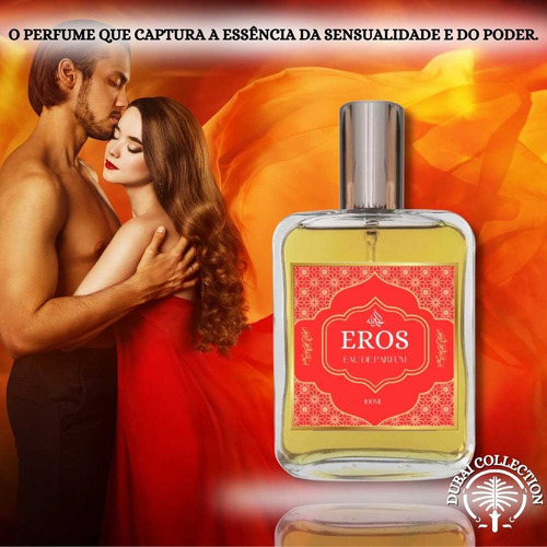 Perfume Eros Red 100ml Masculino- Árabe Oriental Amadeirado Top - Alta Fixação