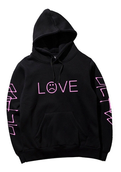 sudadera lil peep rosa