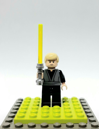 Lego Minifigura Original Jedi Luke Skywalker Star Wars 