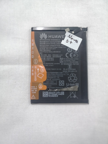 Batería Huawei Nova 5t Original Usada 