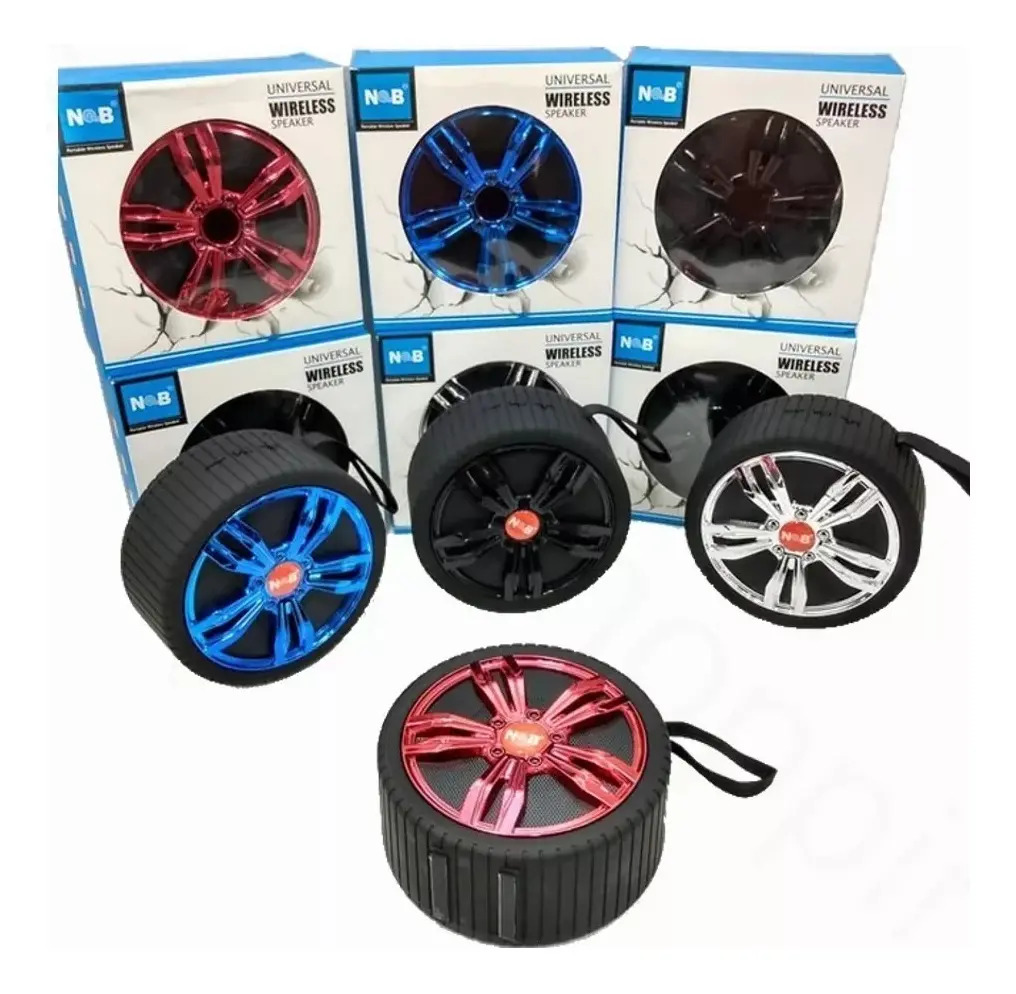 Caixa Som Bluetooth Potente Amplificada Wireless Usb Cor Prata