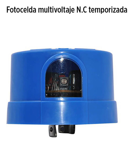 Fotocelda Multivoltaje N.c Temporizada