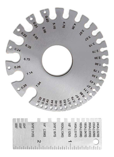 Herramienta De Medición De Alambre Con Calibre Circular