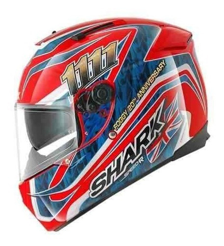 Capacete Motoqueiro Shark D-skwal Forgaty Replica Rbb