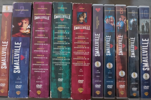 Smallville Serie Completa Dvd