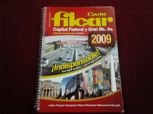 Guia Filcar Capital Y Gran Bs As Edicion Combinada 2en1 2009