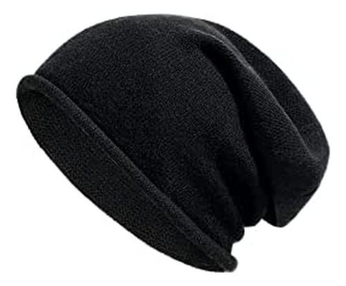 Gorro De Punto Cálido Para Hombre Y Mujer, De Punto Liso, Ca