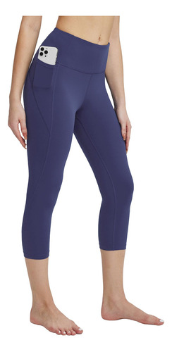 Baleaf - Leggings De Cintura Alta Para Mujer Capris Recorta.