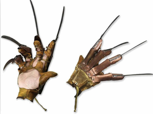 Freddy Krueger Nightmare Elm Street Glove 1:1 Prop 1984 Neca