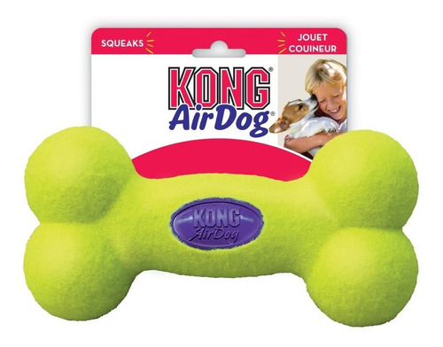 Juguete Para Perros Kong Airdog Squeaker Bone Talla M