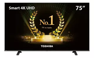 Smart Tv 75 Pol 4k Toshiba 75c350l Tb009