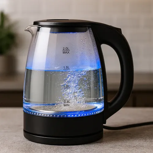 Chaleira Jarra Elétrica De 2 Litros Potência 1000w De Cor Preto
