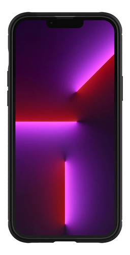 Imagem 2 de 8 de Capa Original Spigen iPhone 13 Pro Max Rugged Armor Black