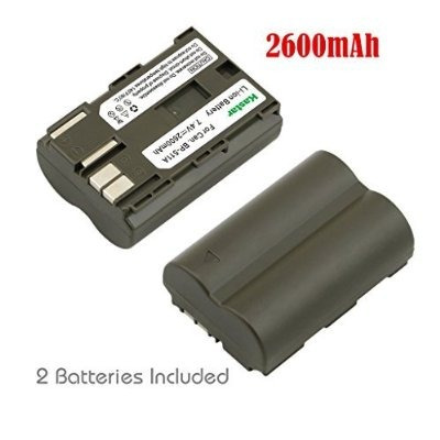 Kastar De La Batería (2-pack) Para El Trabajo De Canon Bp-51