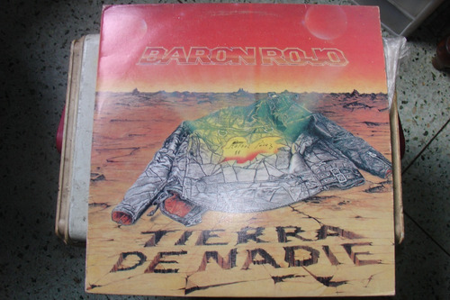 Barón Rojo Tierra De Nadie 1987, Vinil Rock Heavy España (Usado)