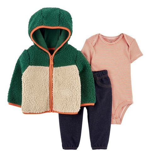 Set 3pzs Carters Oso Polar, Mvd Kids