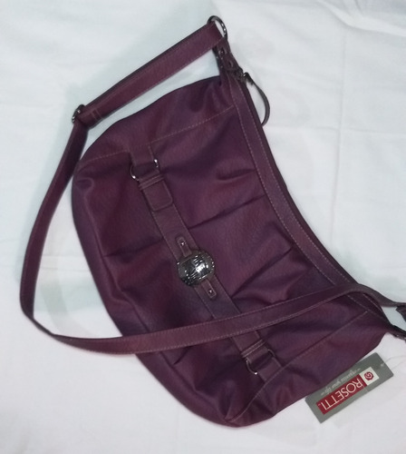 Bolso Cartera Crossbody Importada Original Morado Rosetti 