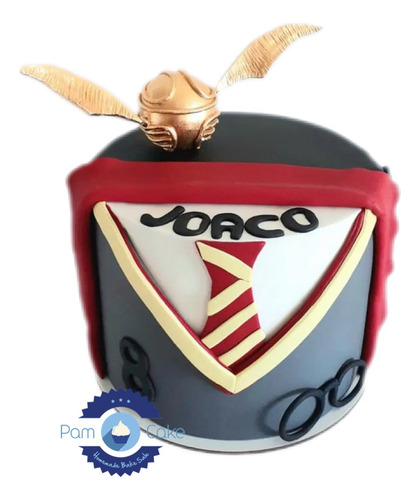 Torta Harry Potter Artesanal Mago Personalizada