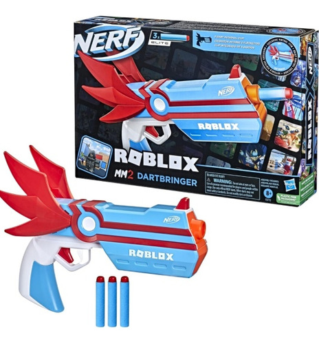 Lanzador Nerf. Edición Roblox Dartbringer 