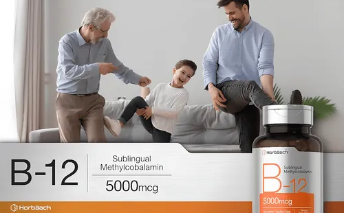 Suplemento B12 Sublingual Vitamina B12 Methylcobalamin Metil B12 Metilcobalamina Methyl B12 Veganos B12 Próstata B12 Salud Mental Positiva Claridad